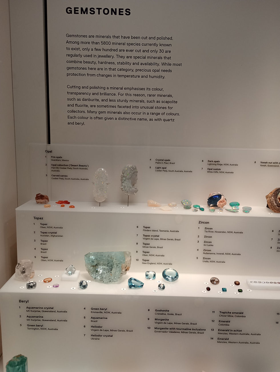 Gemstones