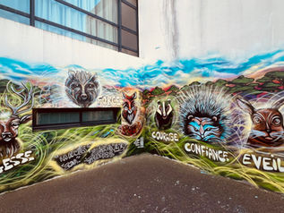 Fresque Collège Morcenx