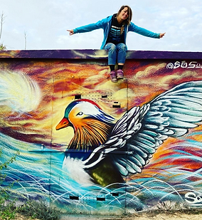 L'HOMY WILDUCK FRESQUE MURALE