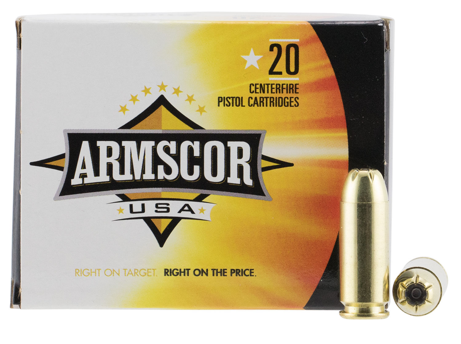 Armscor FAC103N USA 10mm Auto 180 gr Jacket Hollow Point 20 Per Box