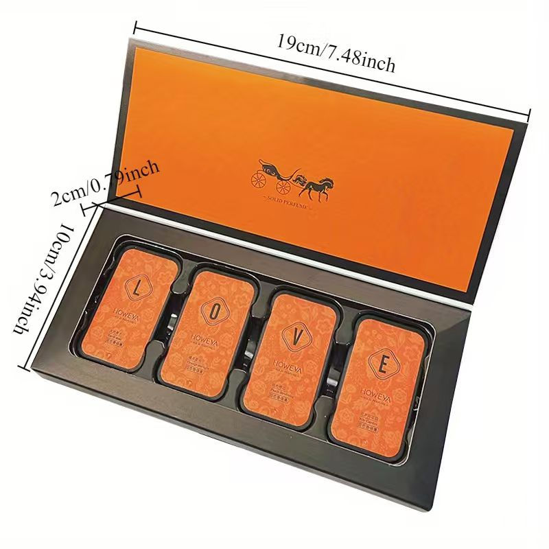 Miniatura: Solid fragrance gift box, romantic lasting solid fragrance, tempting fragrance, 