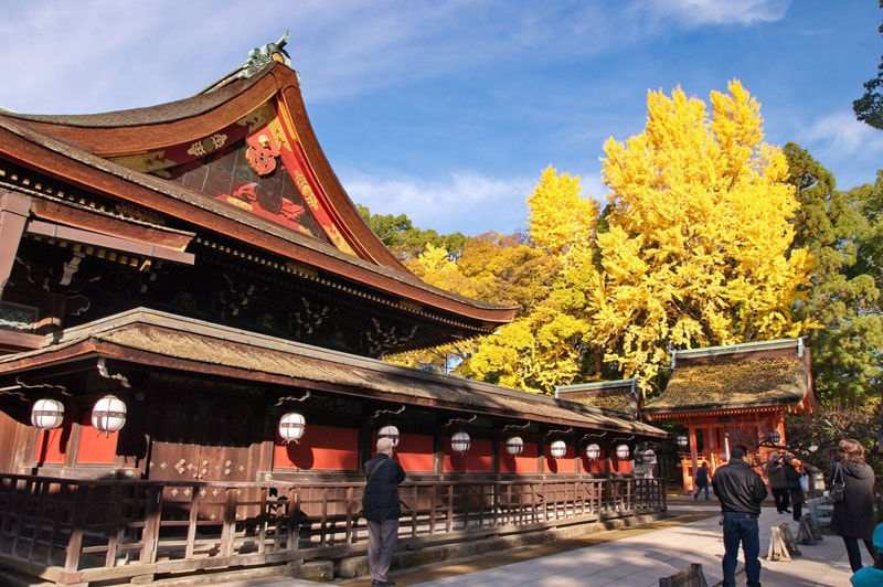 北野天満宮の紅葉