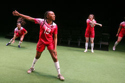 Cast of The Wolves at Syracuse Stage (photo by Michael Davis)