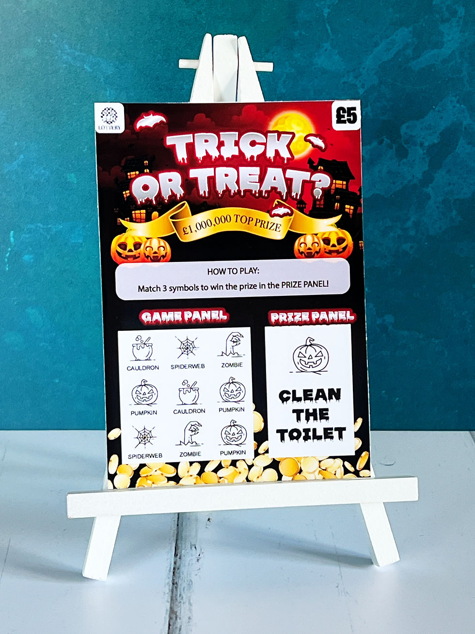Thumbnail: Halloween Scratch to Reveal Card