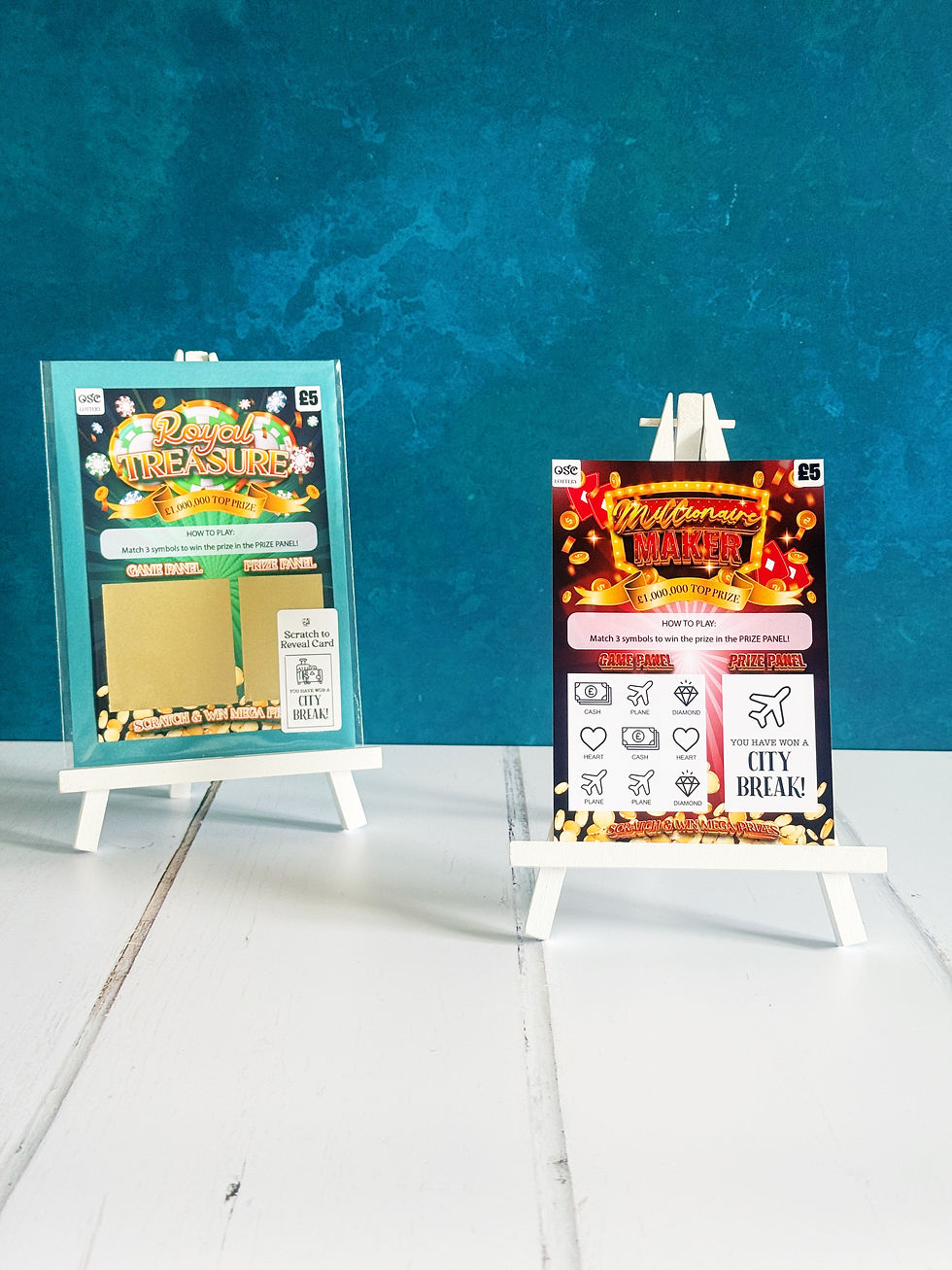 Thumbnail: “You Have Won A City Break” Scratch to Reveal Card