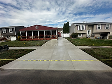 Concrete driveway installation Buffalo N.Y.