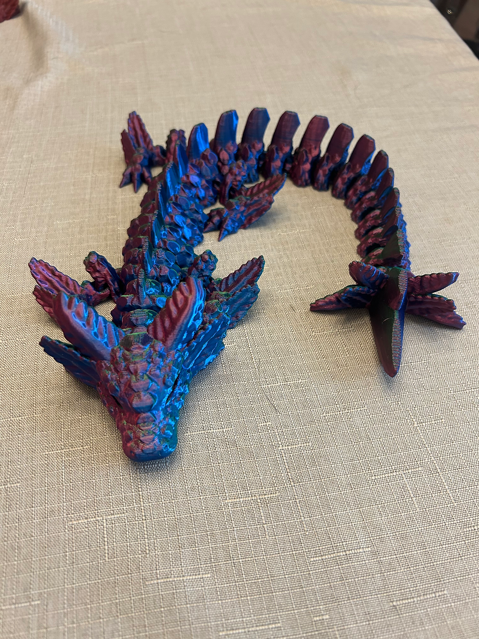 Thumbnail: Multicolor Axolotl Dragon