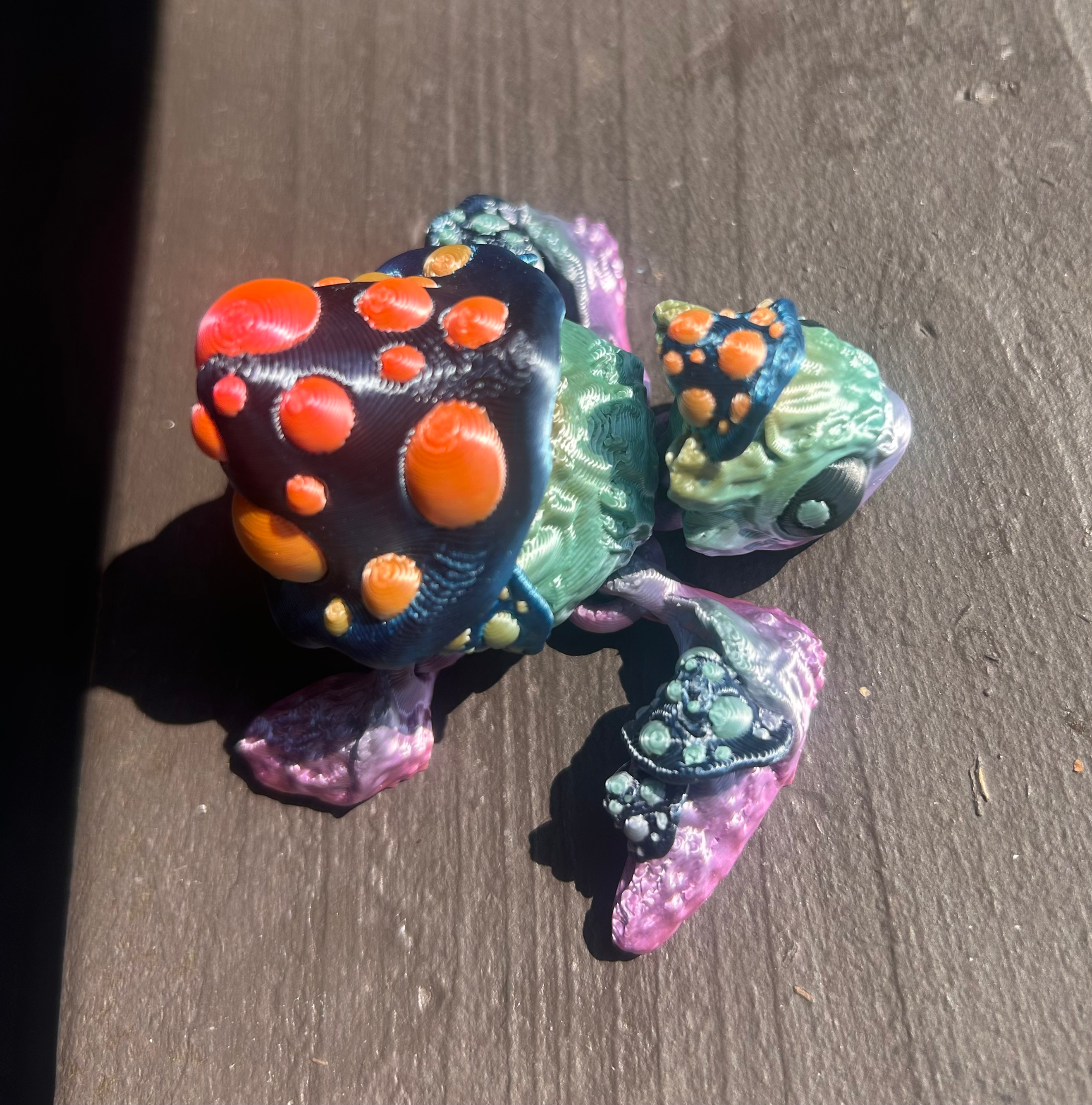 Blue Mushroom Turtle