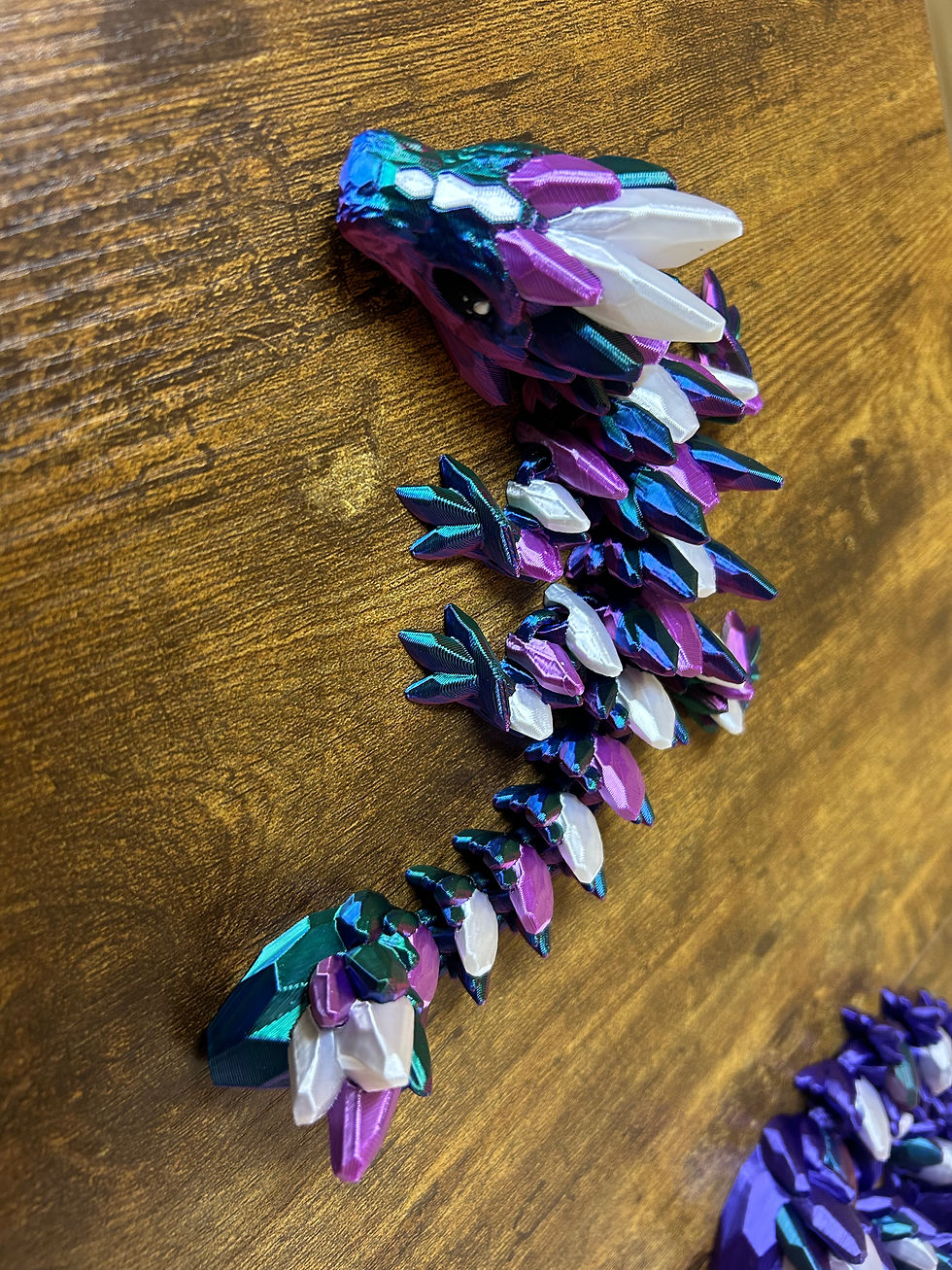 Thumbnail: Purple Baby Gemstone Dragon