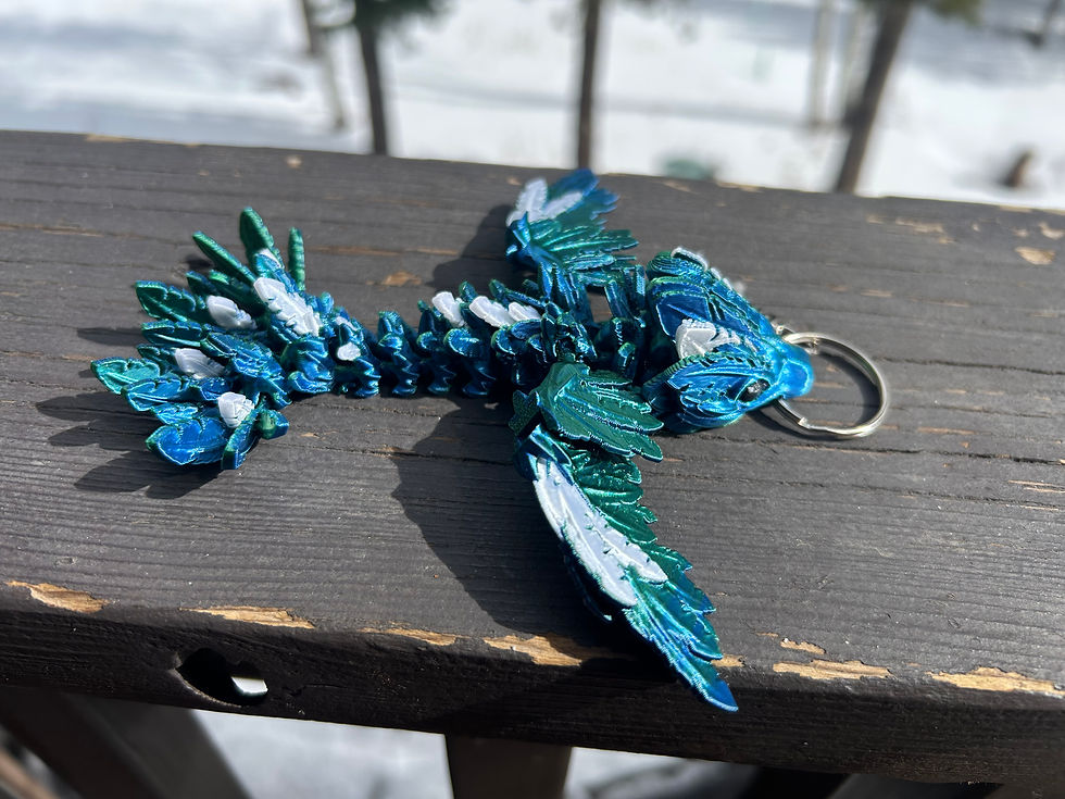 Thumbnail: Flying Serpent Keychain
