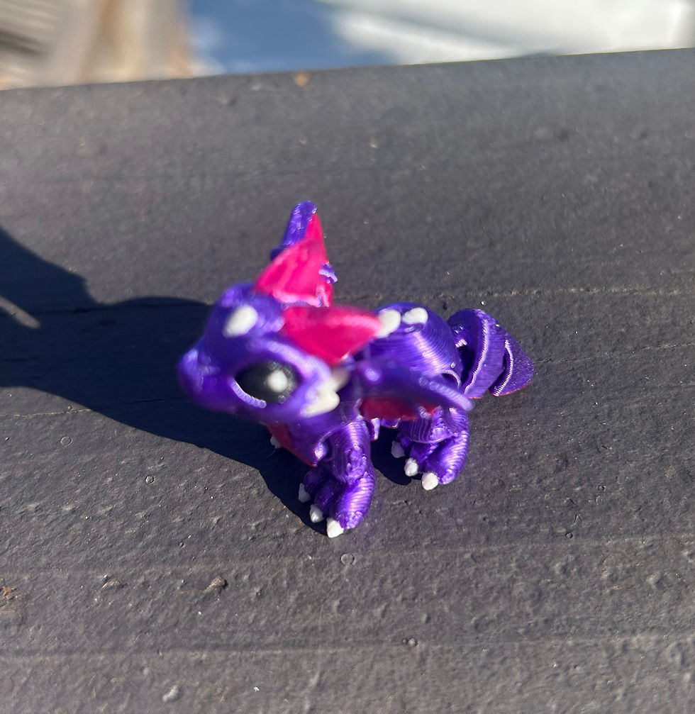 Thumbnail: Purple/Pink Tiny Dragon Hatchling (Possible)
