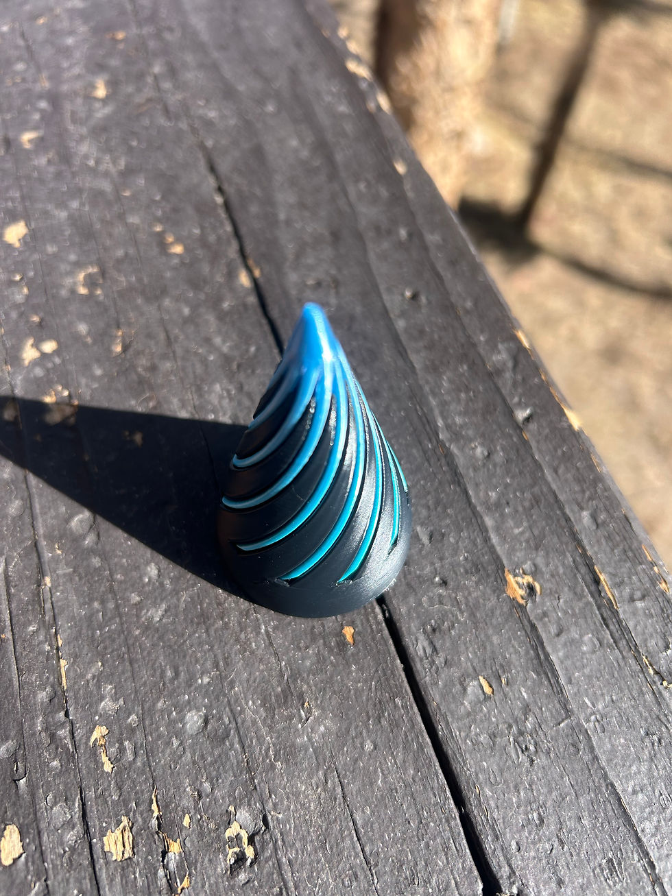 Thumbnail: Black with Blue Cone Passthrough