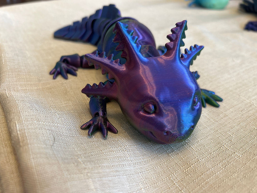 Thumbnail: Multicolor Axolotl