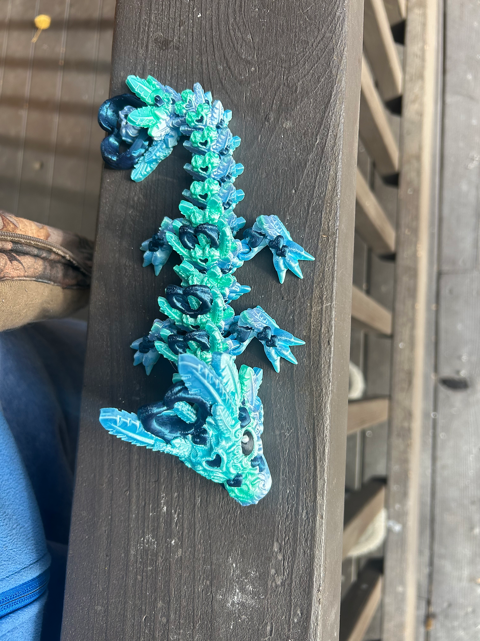Thumbnail: Dark Blue Light Heart Dragon