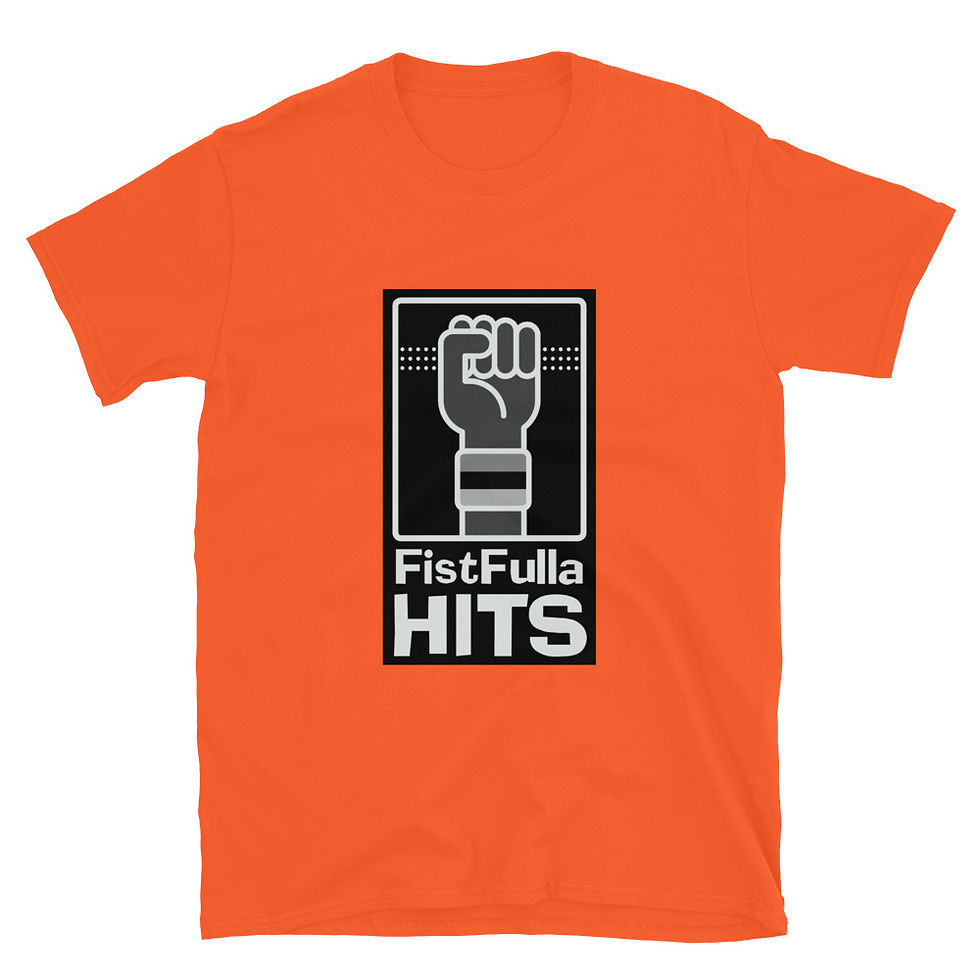Thumbnail: Fist Wit Txt Short-Sleeve Unisex T-Shirt