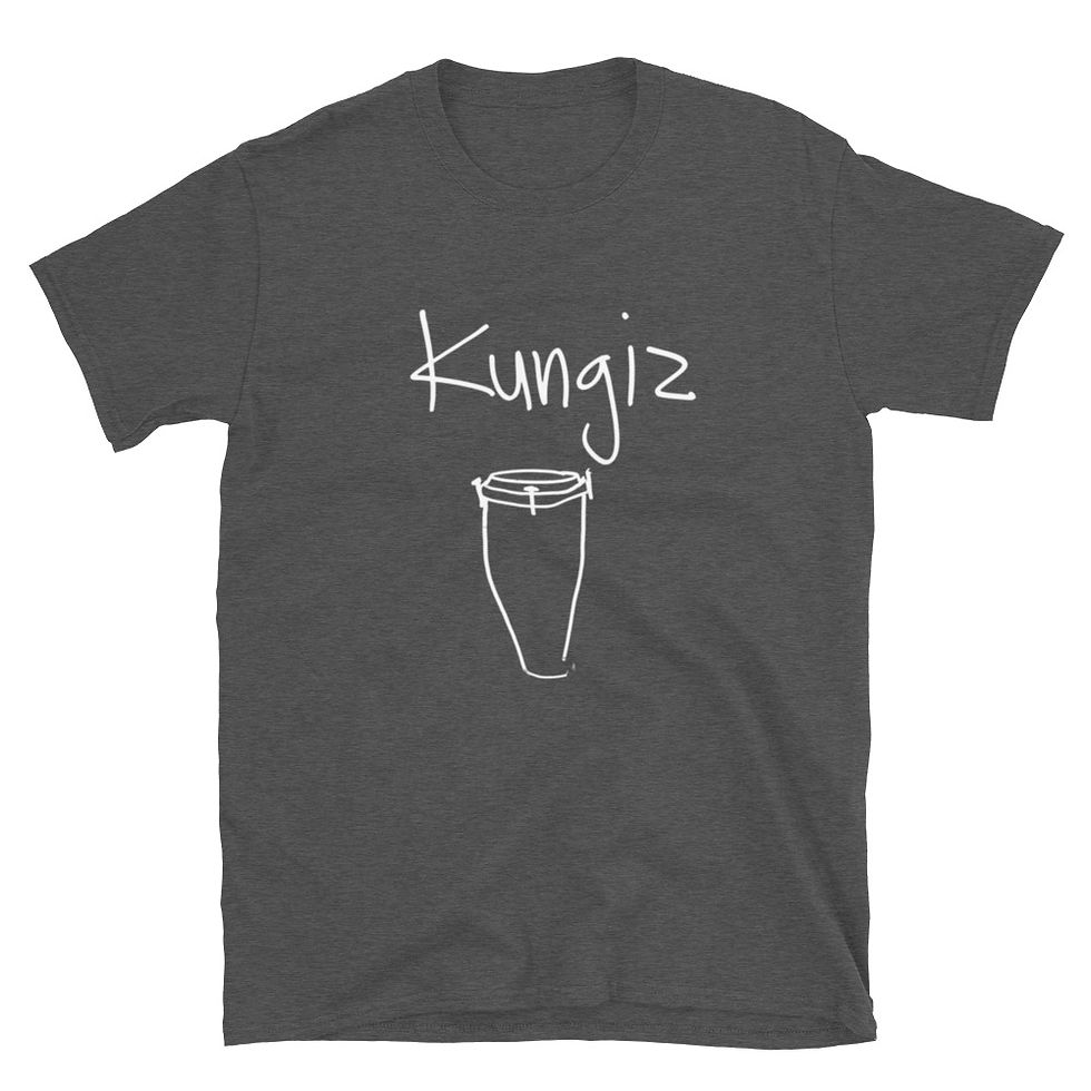 Thumbnail: Kungíz Wht Txt Short-Sleeve Unisex T-Shirt