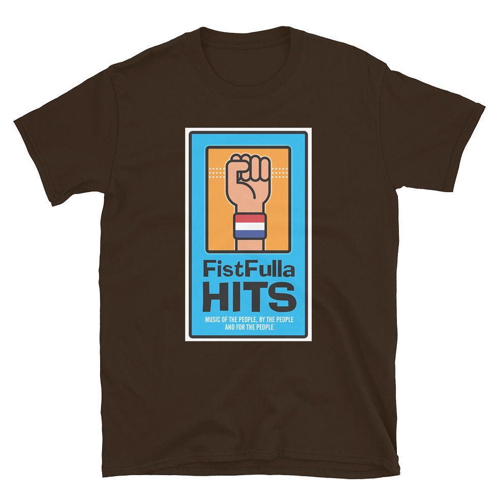 Thumbnail: Fist Blue Unisex T-Shirt