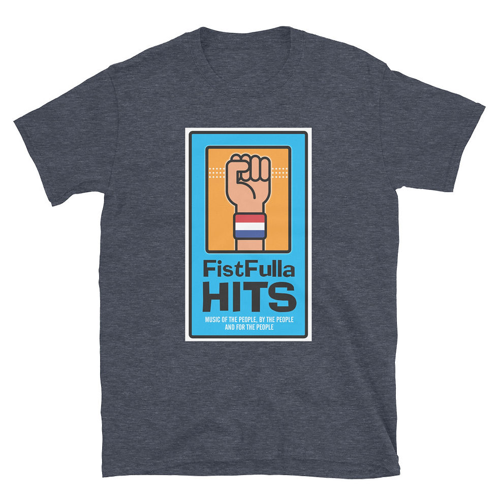 Thumbnail: Fist Blue Unisex T-Shirt