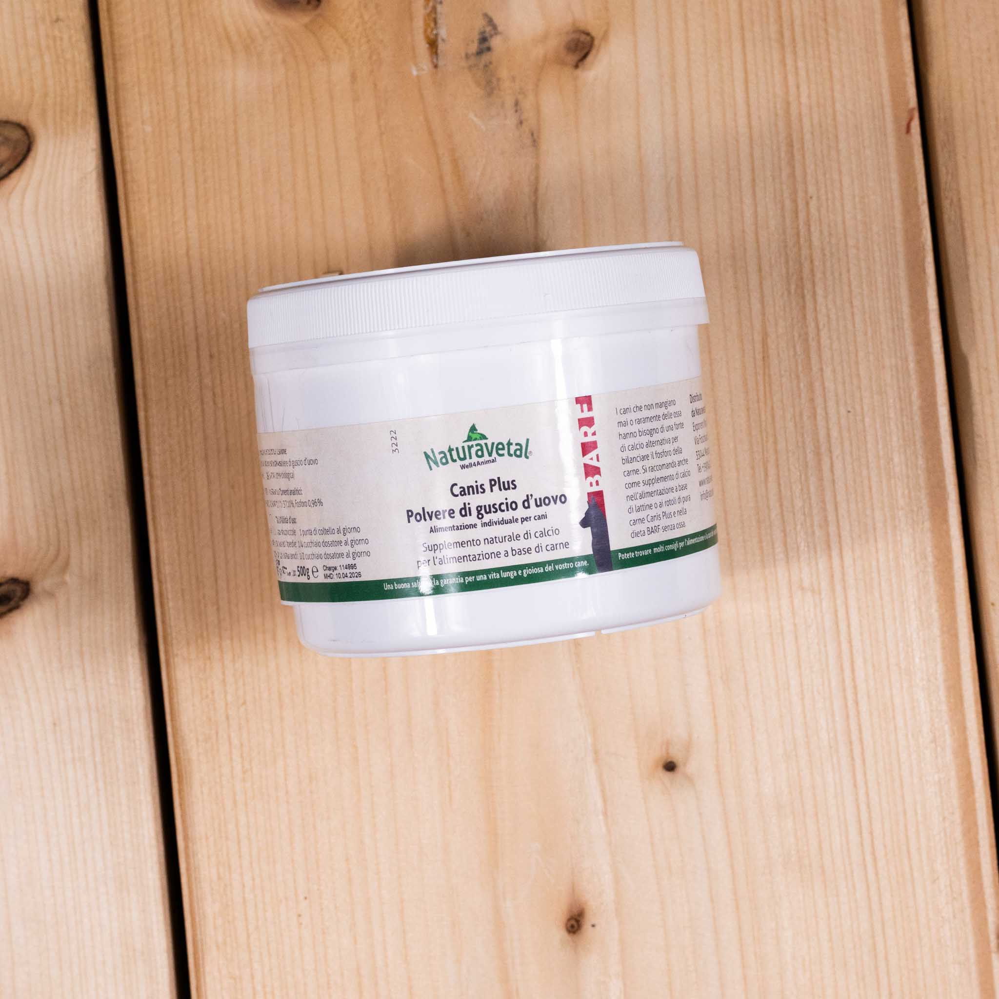 Polvere di Guscio d'Uovo BIO 500g