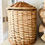 Miniatura: Cesto mimbre con tapa
