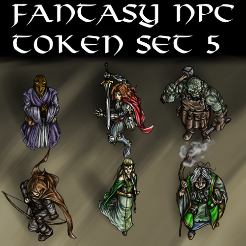 Fantasy NPC Token Set 5 | Mysite