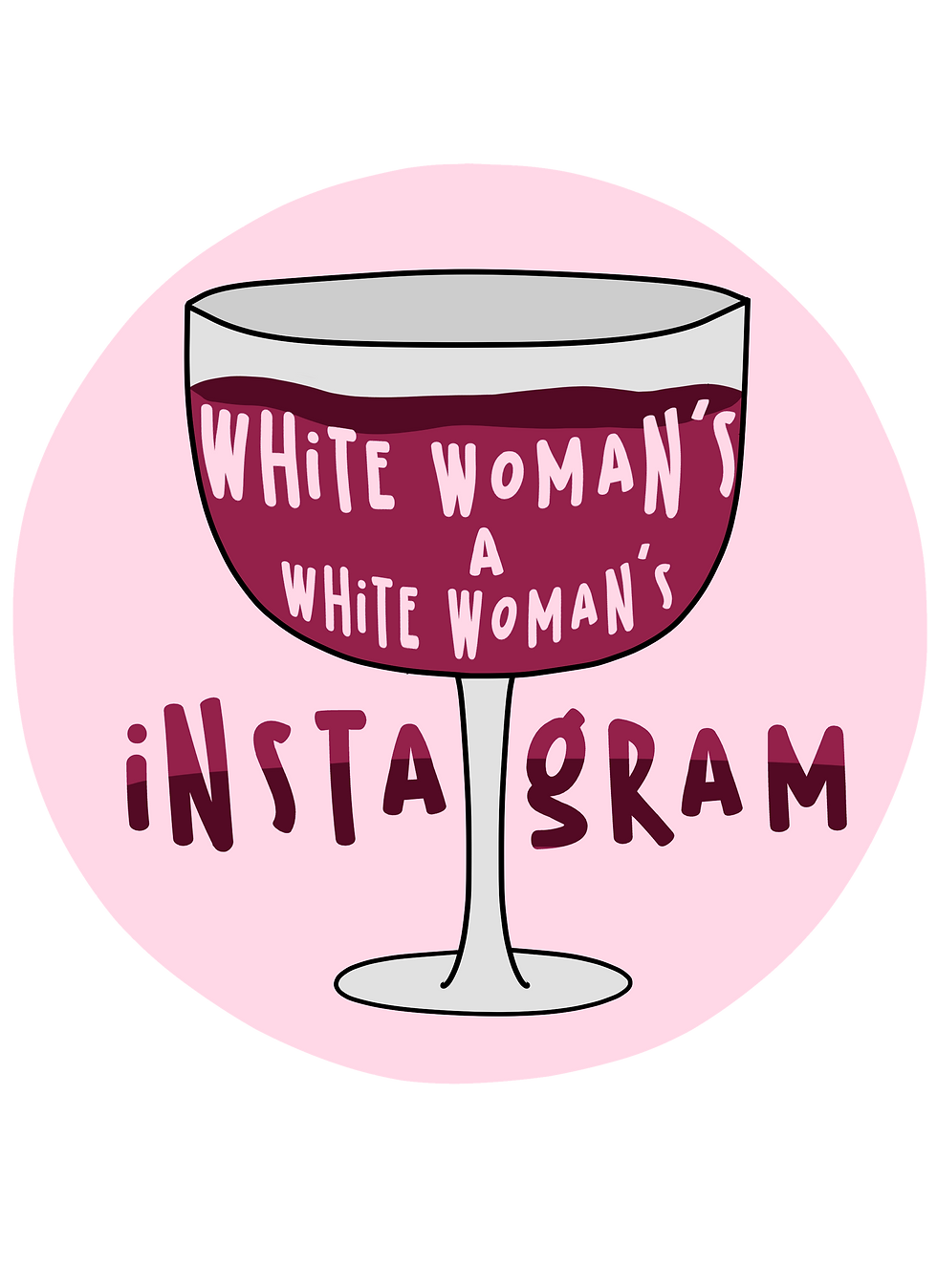 White Woman's Instagram