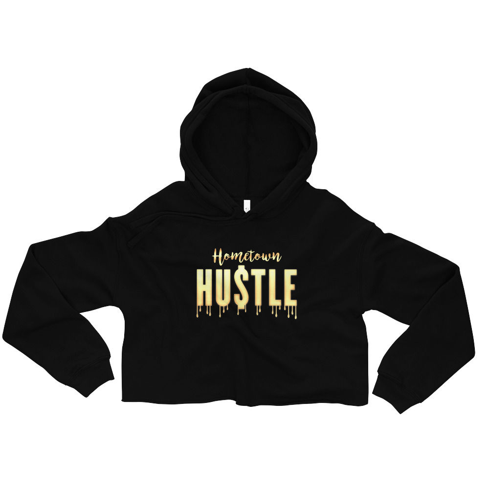 "Hometown Hustle" Crop Hoodie