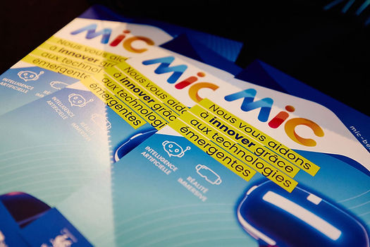 Le MIC aide les PME à innover grâce à l'IA - Affiche