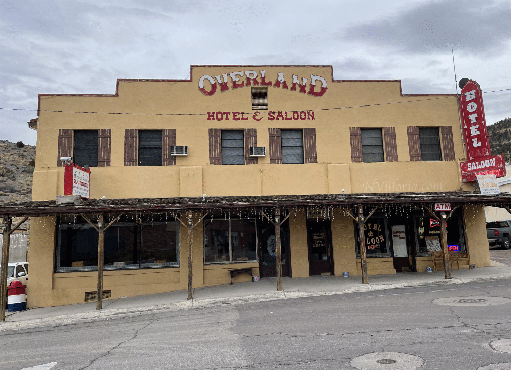 Building exteriors in Pioche, NV - via NVilloria.com