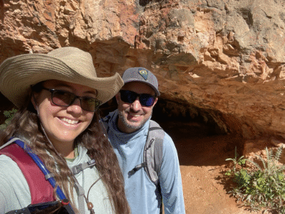 Hiking Mossy Cave Trail via NVilloria.com