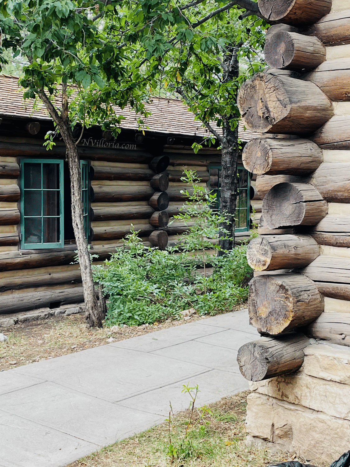 cabin exteriors at the Grand Canyon North Rim - via NVilloria.com
