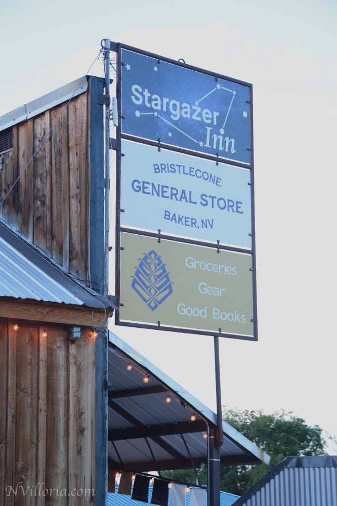 The Stargazer Inn and Bristlecone General Store in Baker, NV - via NVilloria.com blog