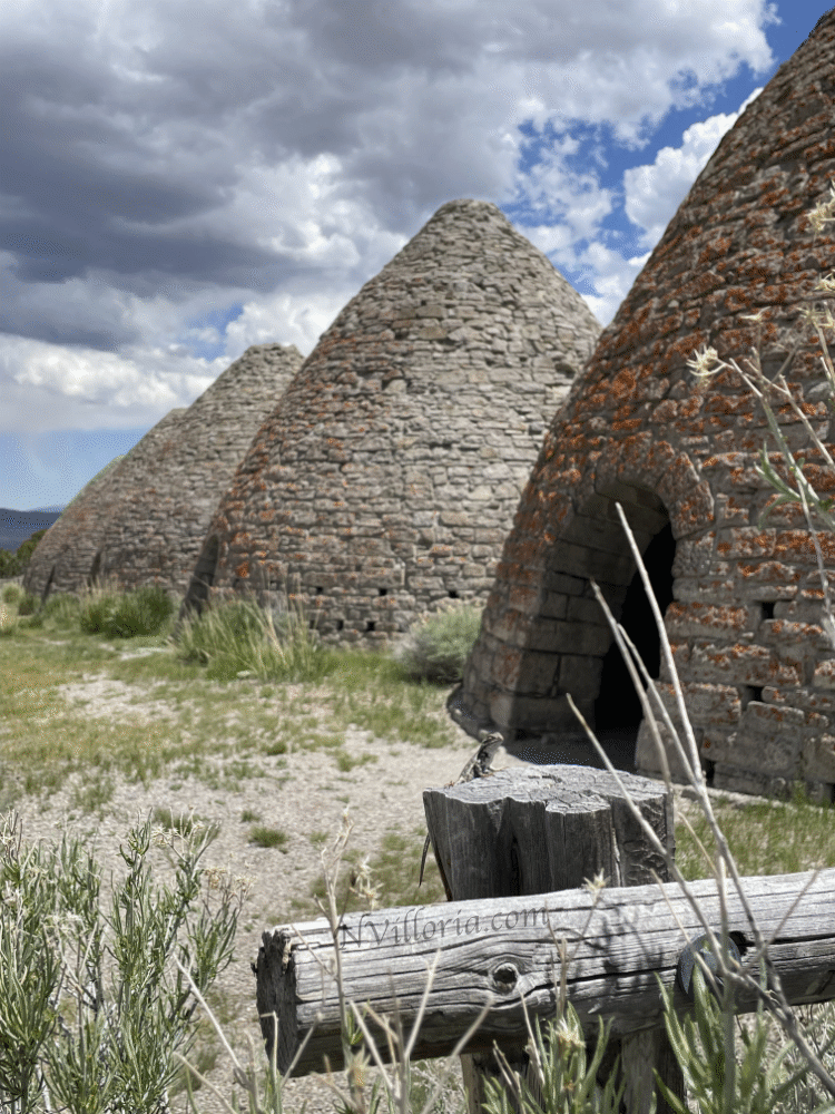 Views at the Ward Charcoal Ovens State Historic Park in Nevada - via NVilloria.com