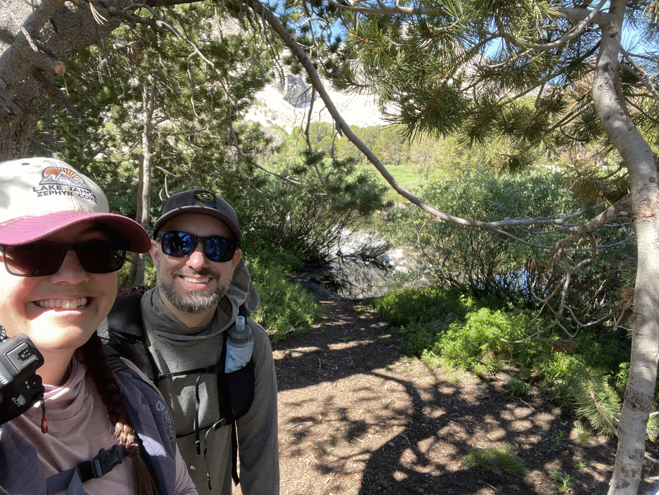 Nikki and Jason at the Ruby Mountains - via NVilloria.com