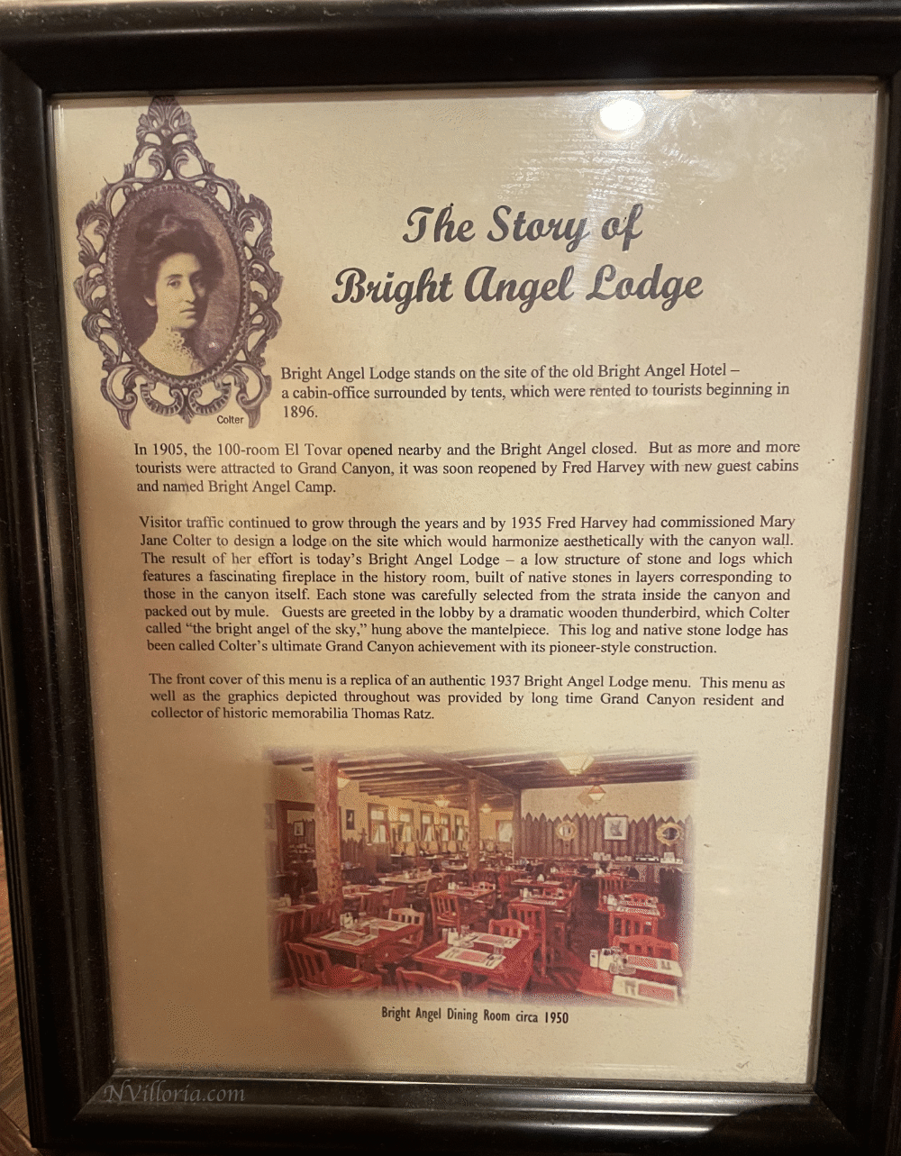 an inside look at the Bright Angel Lodge - via NVilloria.com