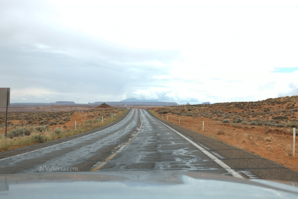 Open road leading into the desert via NVilloria.com