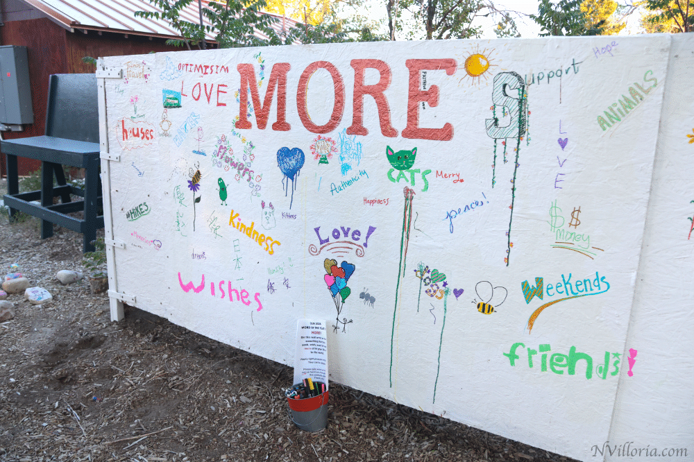 Word of the year at The Stargazer Inn in Baker, NV - via NVilloria.com blog