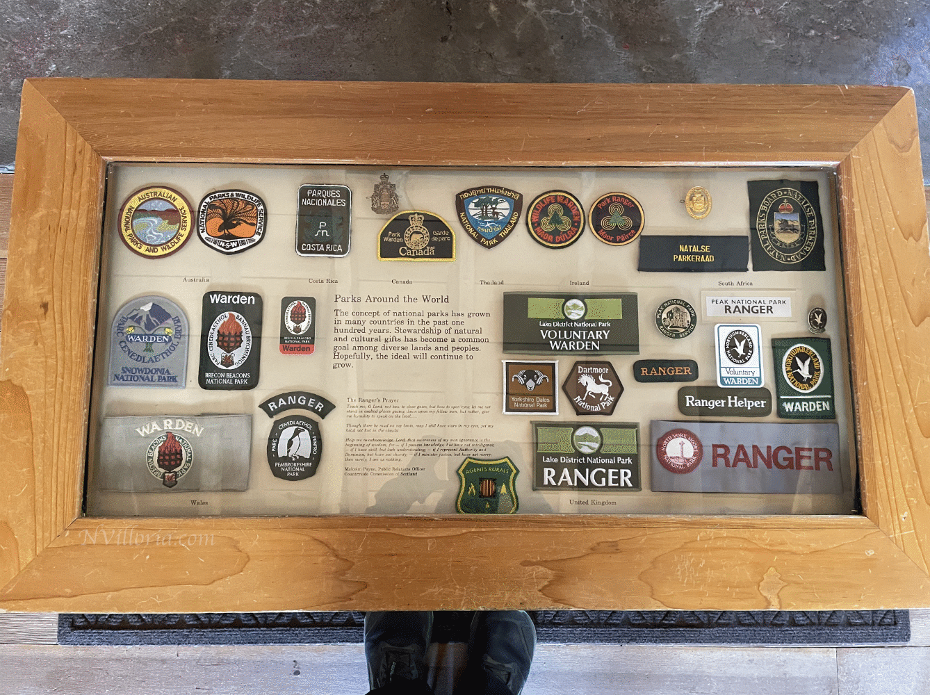 displays inside the Museum of the National Park Ranger at Yellowstone National Park - via NVilloria.com