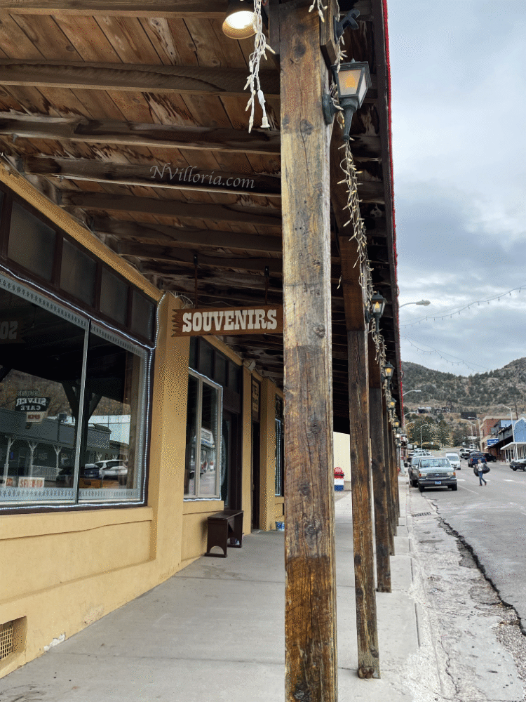 Building exteriors in Pioche, NV - via NVilloria.com