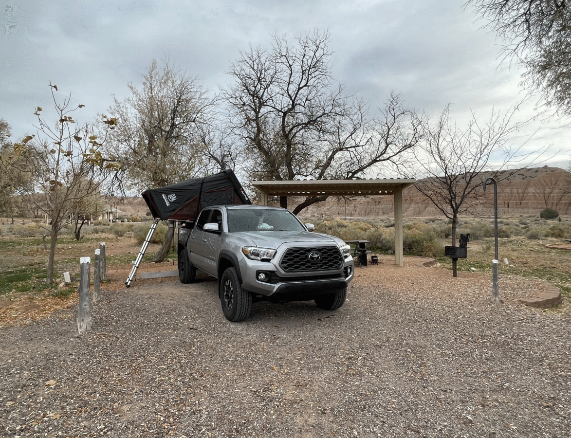 iKamper Skycamp Mini on a 5-foot bed Toyota Tacoma - via NVilloria.com 