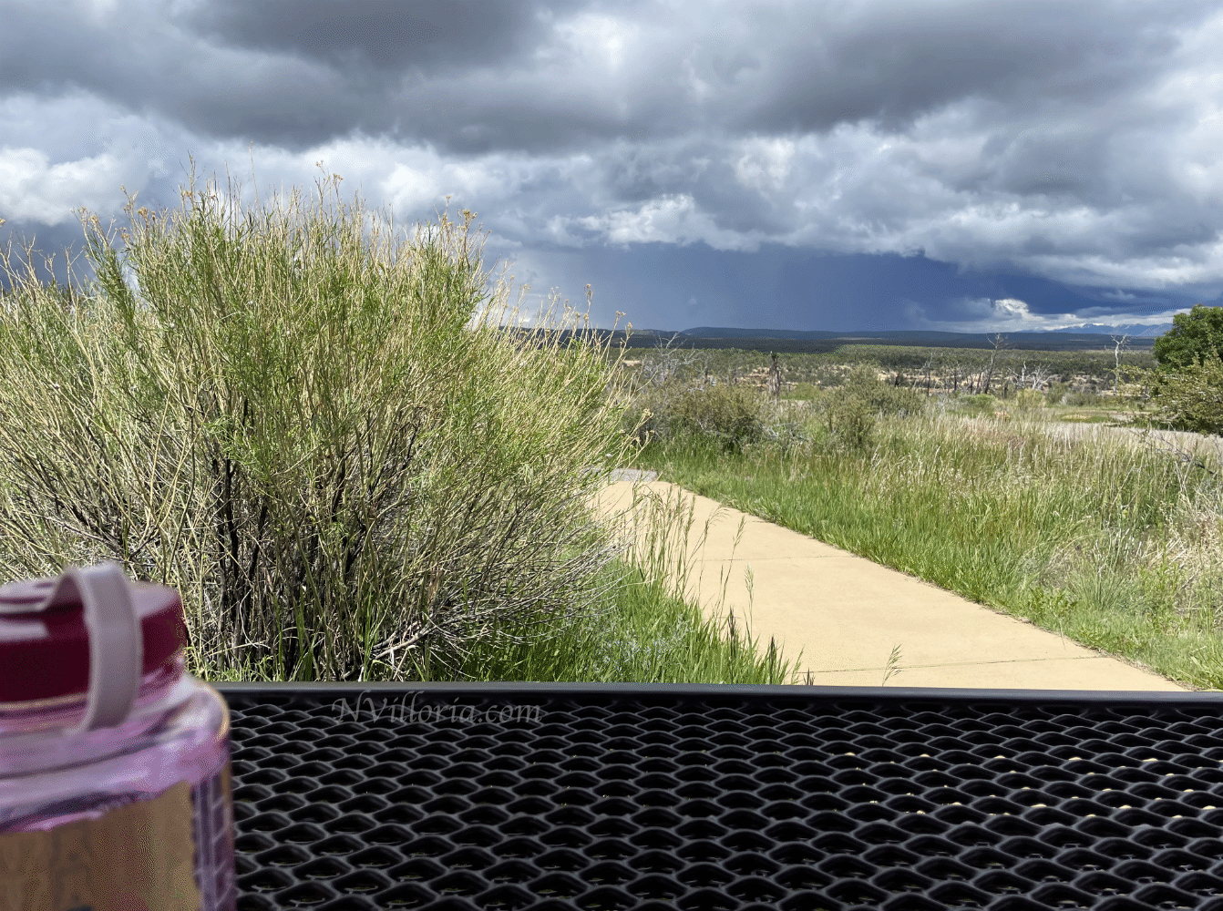 Storm Clouds over Wetherill Mesa at Mesa Verde National Park via NVilloria.com