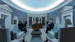 President Donald Trumm has resigned from the Oval Office position.