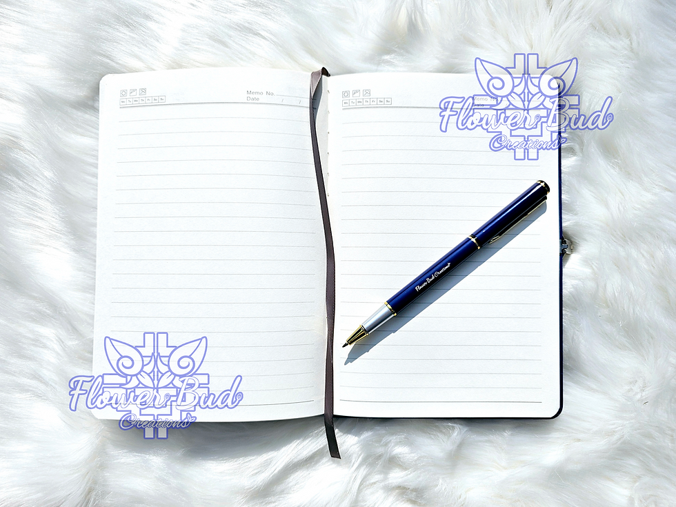 Thumbnail: Hmong Pattern Journal & Pen Gift Set | Personalize Your Journal