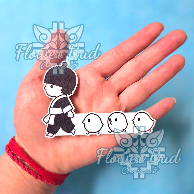 サムネイル： Hmong Chicks & Pups Die Cut Sticker