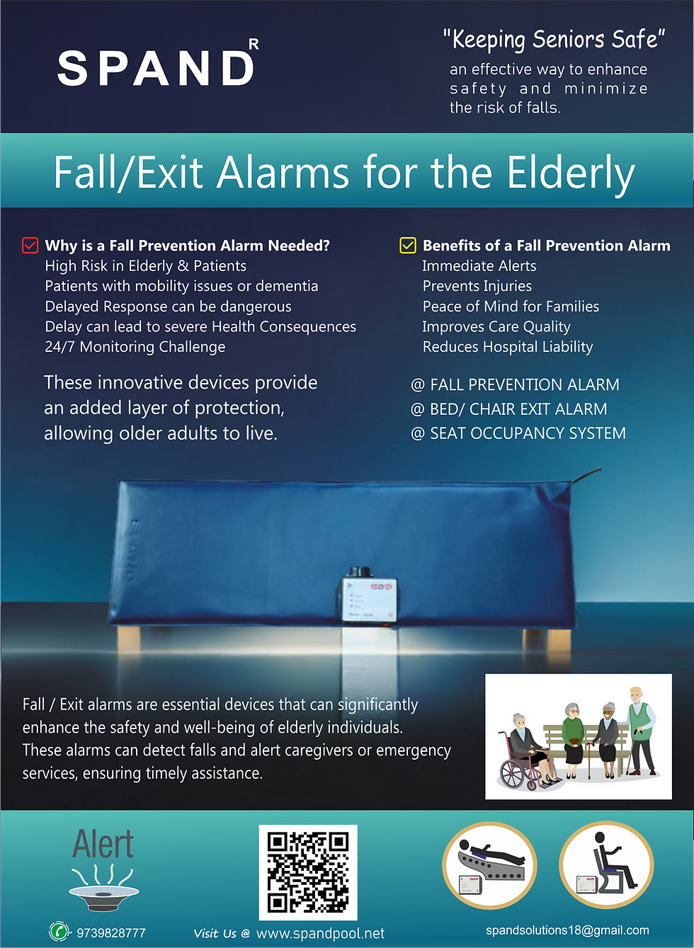 Thumbnail: Fall Prevention /Bed Exit Alarm Systems