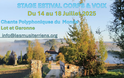 STAGE ETE 25: CORPS ET VOIX 
