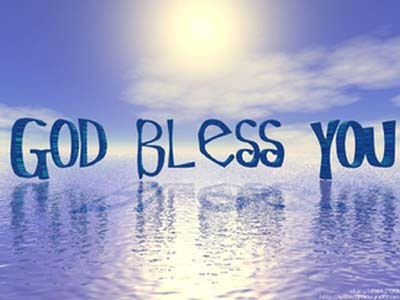 god bless you