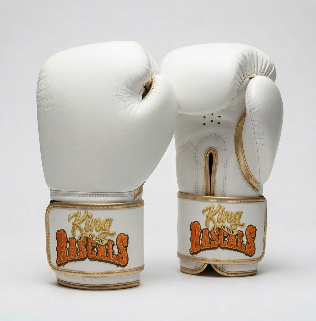 White Boxing Gloves 