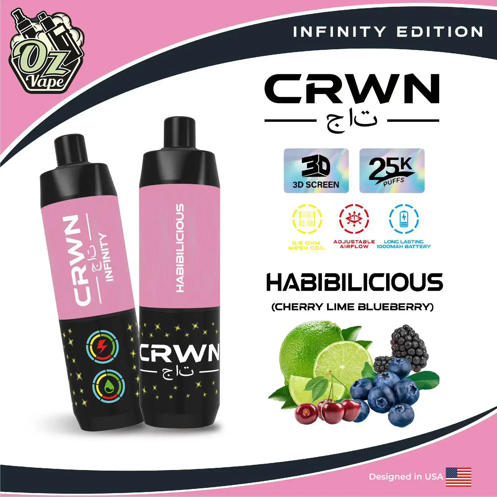 Crwn Infinity - Habibilicious - 25,000