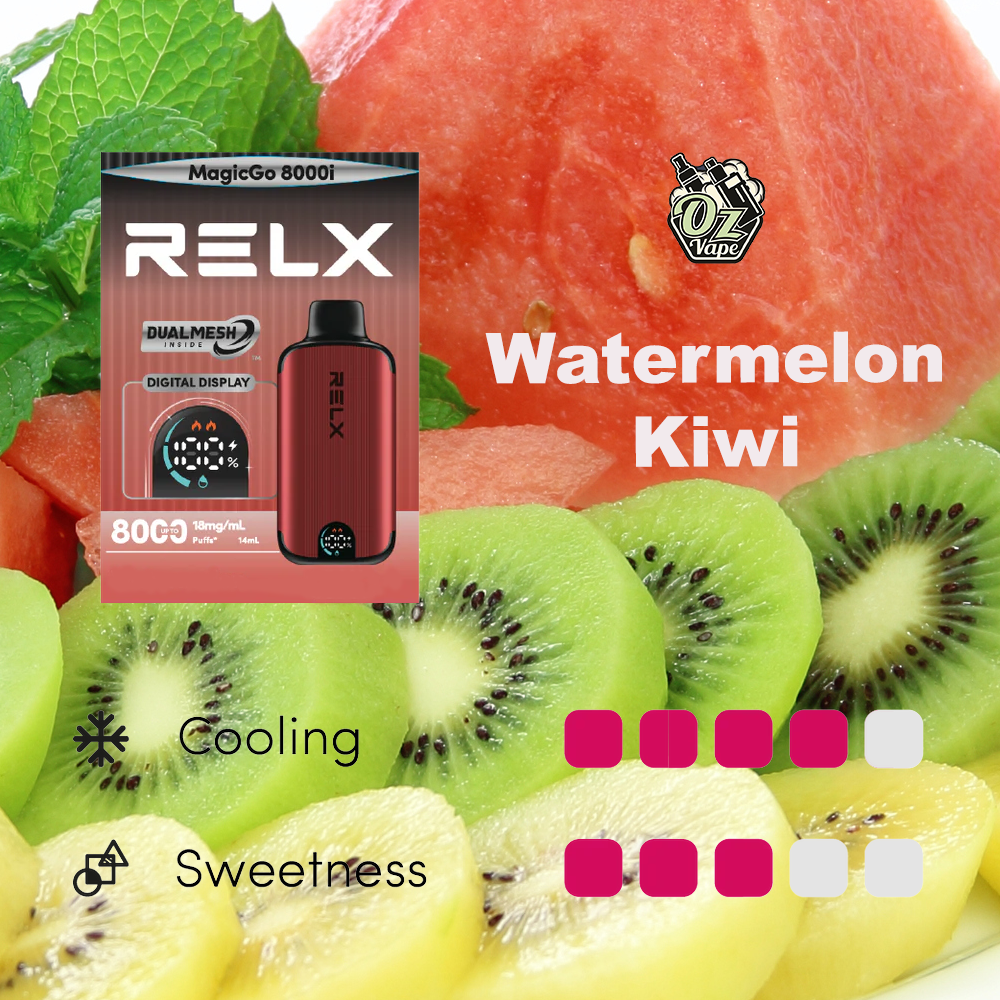Relx MagicGo - Watermelon Kiwi - 8,000i